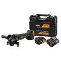 DEWALT BRUSILNIK KOTNI AKUMULATORSKI DEWALT DCG45MP2T 18 V MCLAREN. 18 V, 125 mm, 2x 5 Ah (DCG45MP2T)