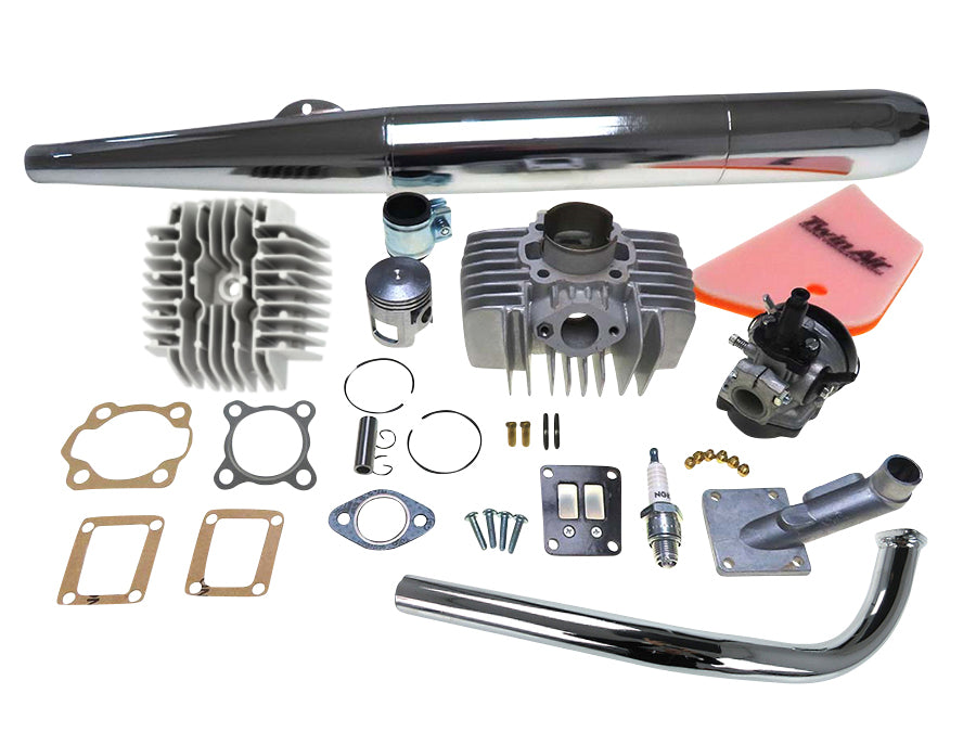 DMP Cylinder Tomos A35/A52 65cc (44 mm) tuning set subtle + RS cigar (10307RSTS)
