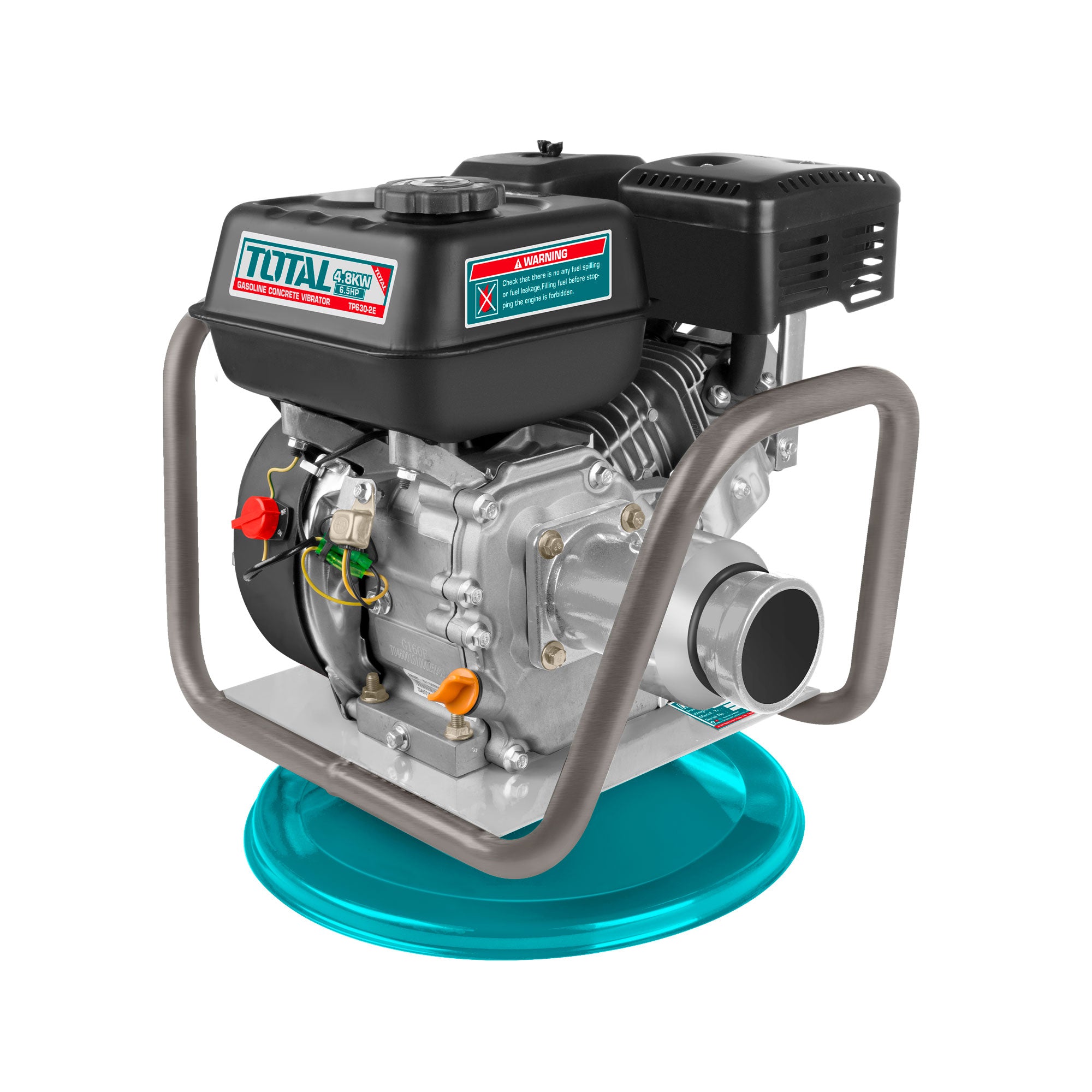 Bencinski betonski vibrator 4,8kW (6,5HP) (TP630-2E)