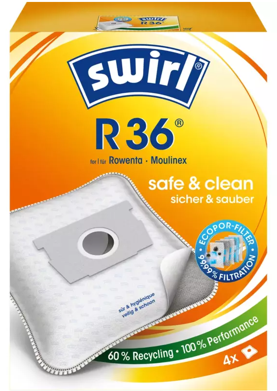 Swirl vrečke za sesalec R36