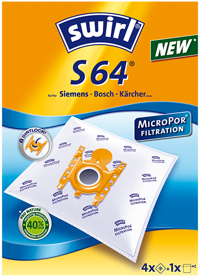 Swirl vrečke za sesalec S64