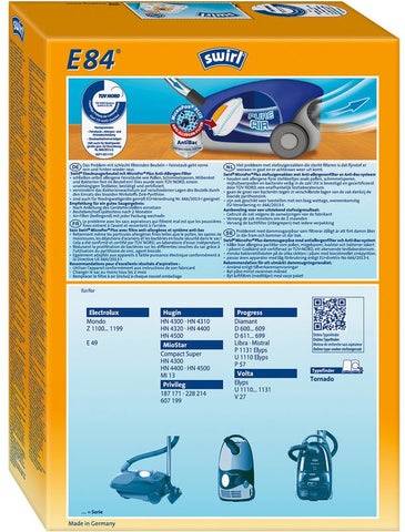 Swirl vrečke za sesalec E84