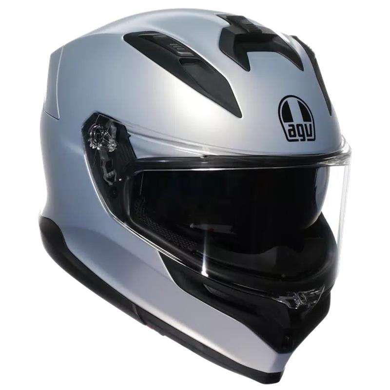 MOTORISTIČNA ČELADA AGV K7 MONO MATT PRISMA - SREBRNA