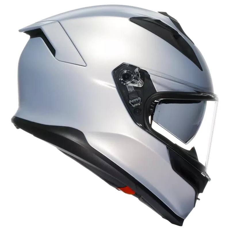 MOTORISTIČNA ČELADA AGV K7 MONO MATT PRISMA - SREBRNA