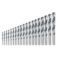 19-delni set spiralnih svedrov HSS 4341/ INDUSTRIAL (TACSD0195) TOTAL