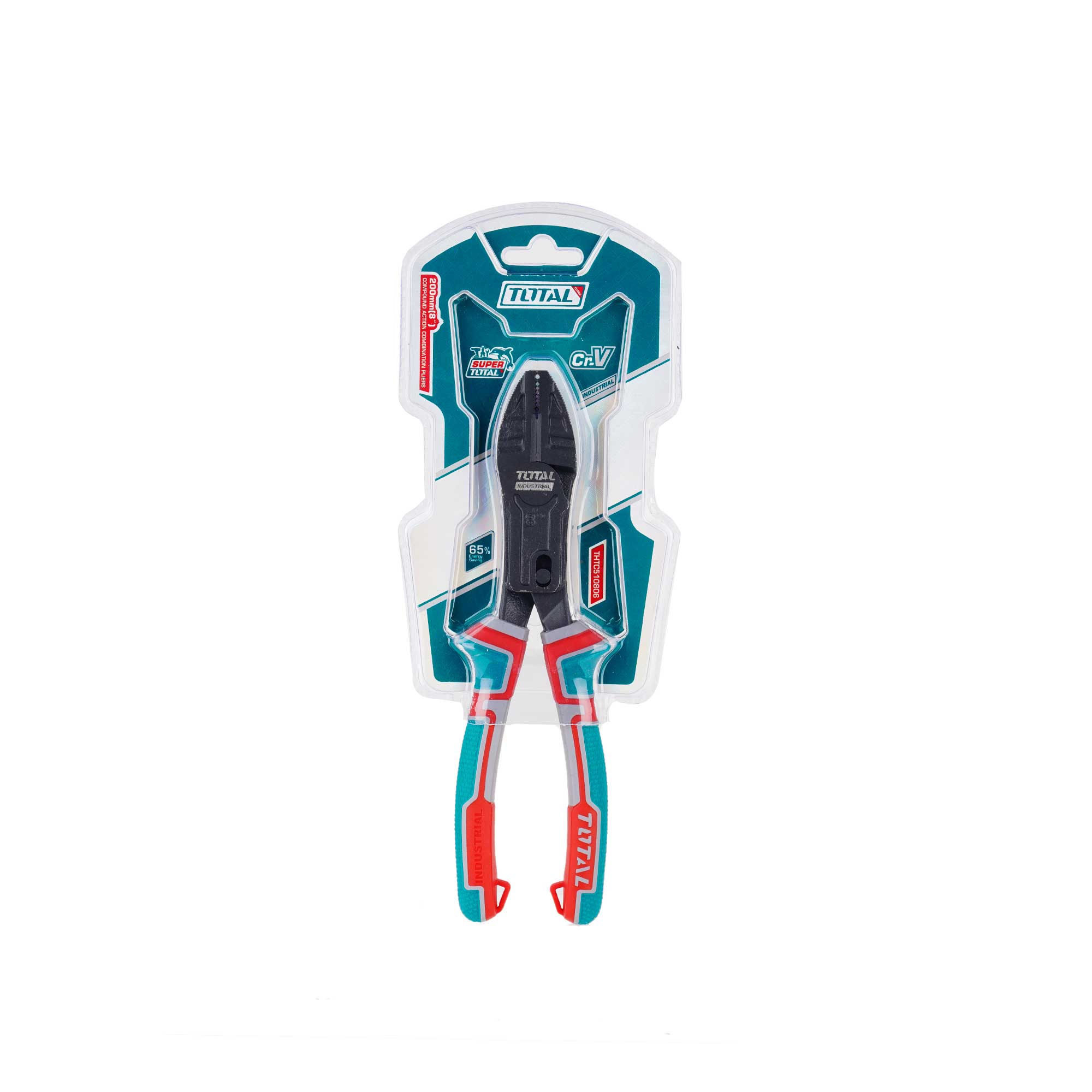 Kombinirane klešče 200mm / -65 % energije / INDUSTRIAL (THTC510806)