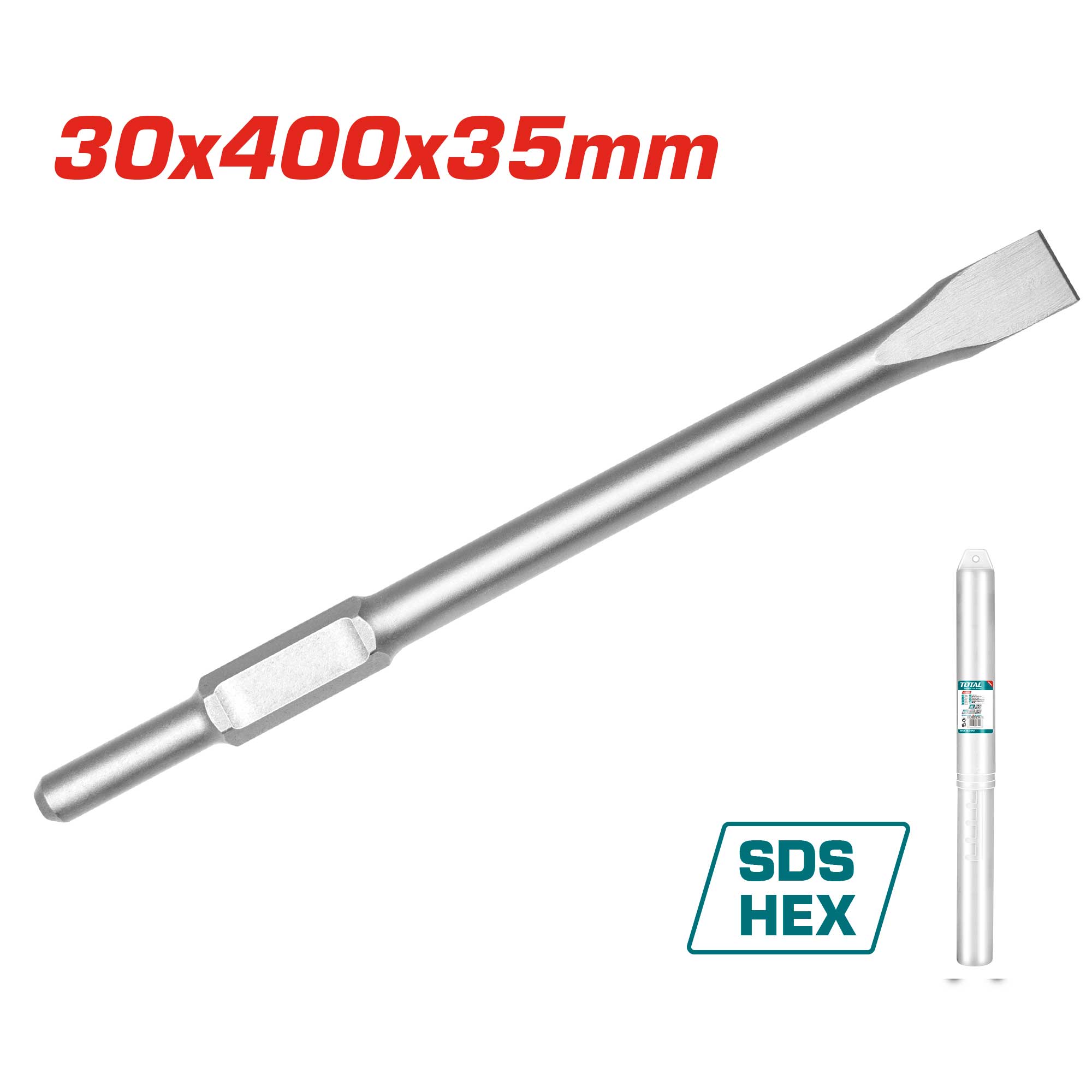SDS HEX dleto 30x400x35mm /INDUSTRIAL (TAC15333012) TOTAL