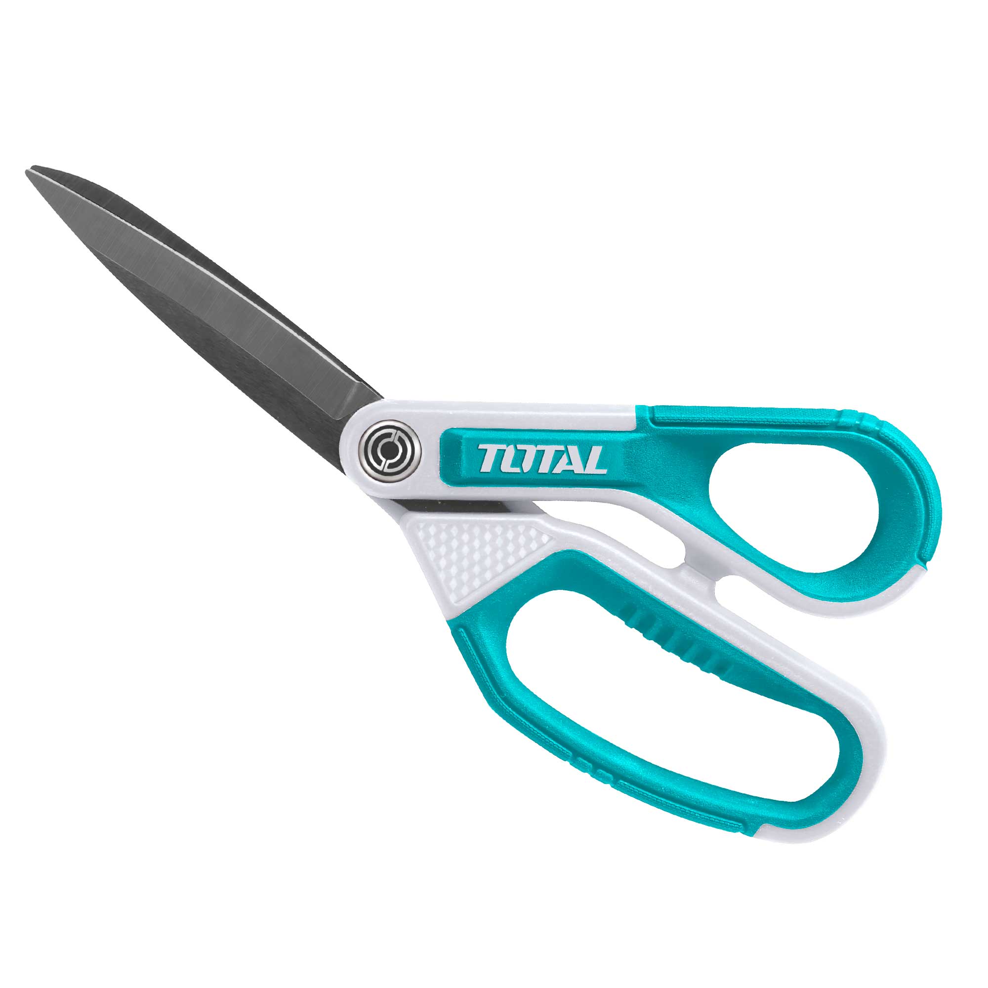 Škarje z gumijastim oprijemom in dolgim rezilom 210 mm / INDUSTRIAL (THSCRS812108)