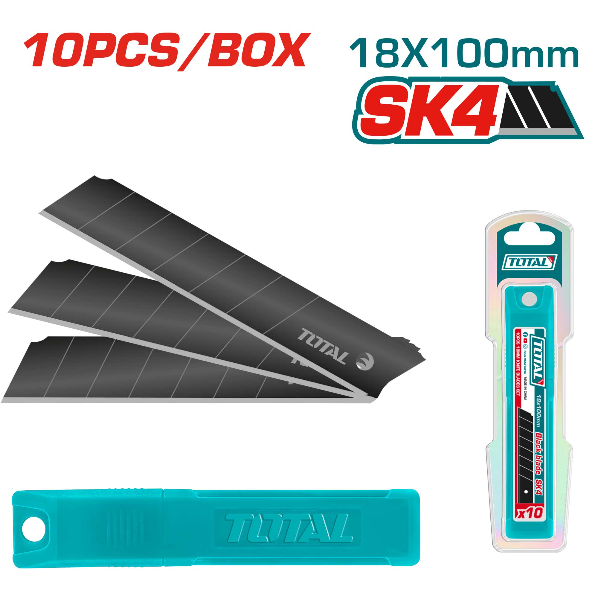 10-delni set rezil za Skalpel 18x100mm / SK4 / INDUSTRIAL (THTCB181)