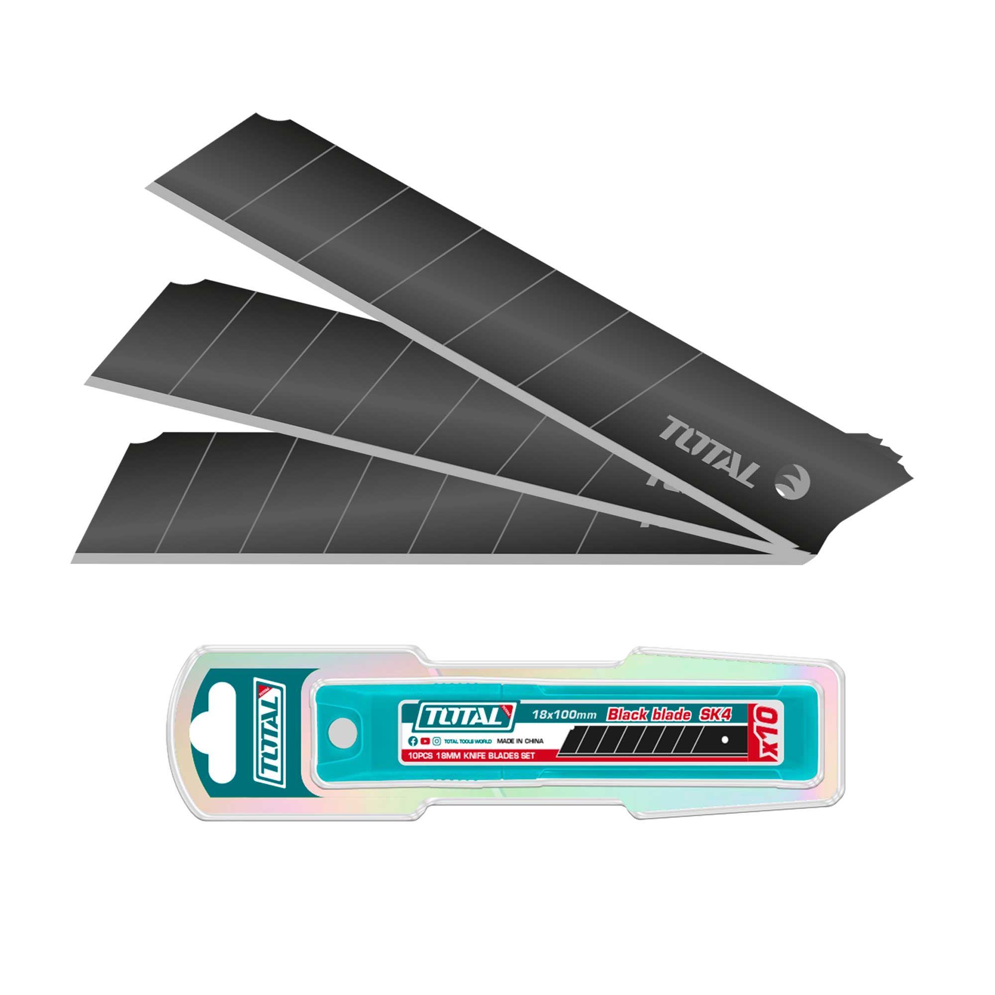 10-delni set rezil za Skalpel 18x100mm / SK4 / INDUSTRIAL (THTCB181)