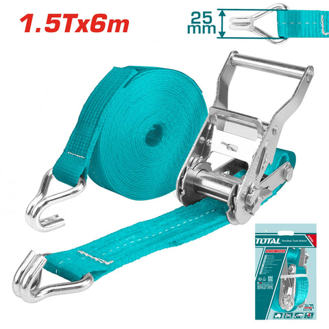 Privezovalni trak z ragljo1.5Tx6m/25mm (THTRS2061)