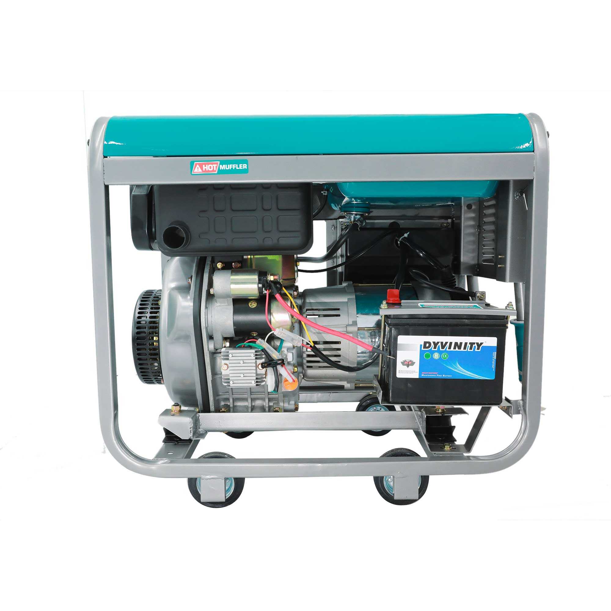 Dizelski generator 5kW, 220V / 15L/9hp/3000rpm (TP450001)