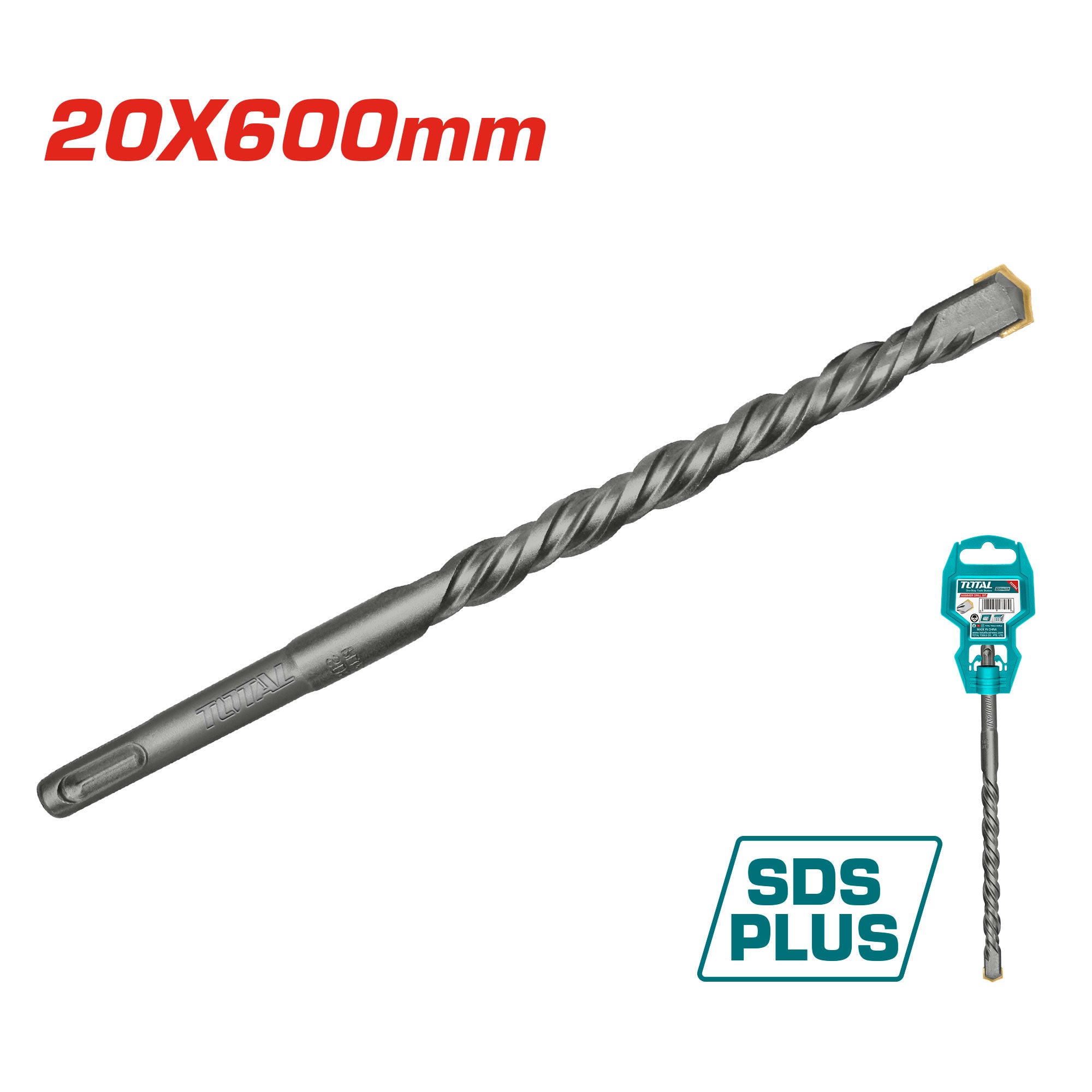 SDS plus sveder 20x600mm INDUSTRIAL (TAC312005) TOTAL