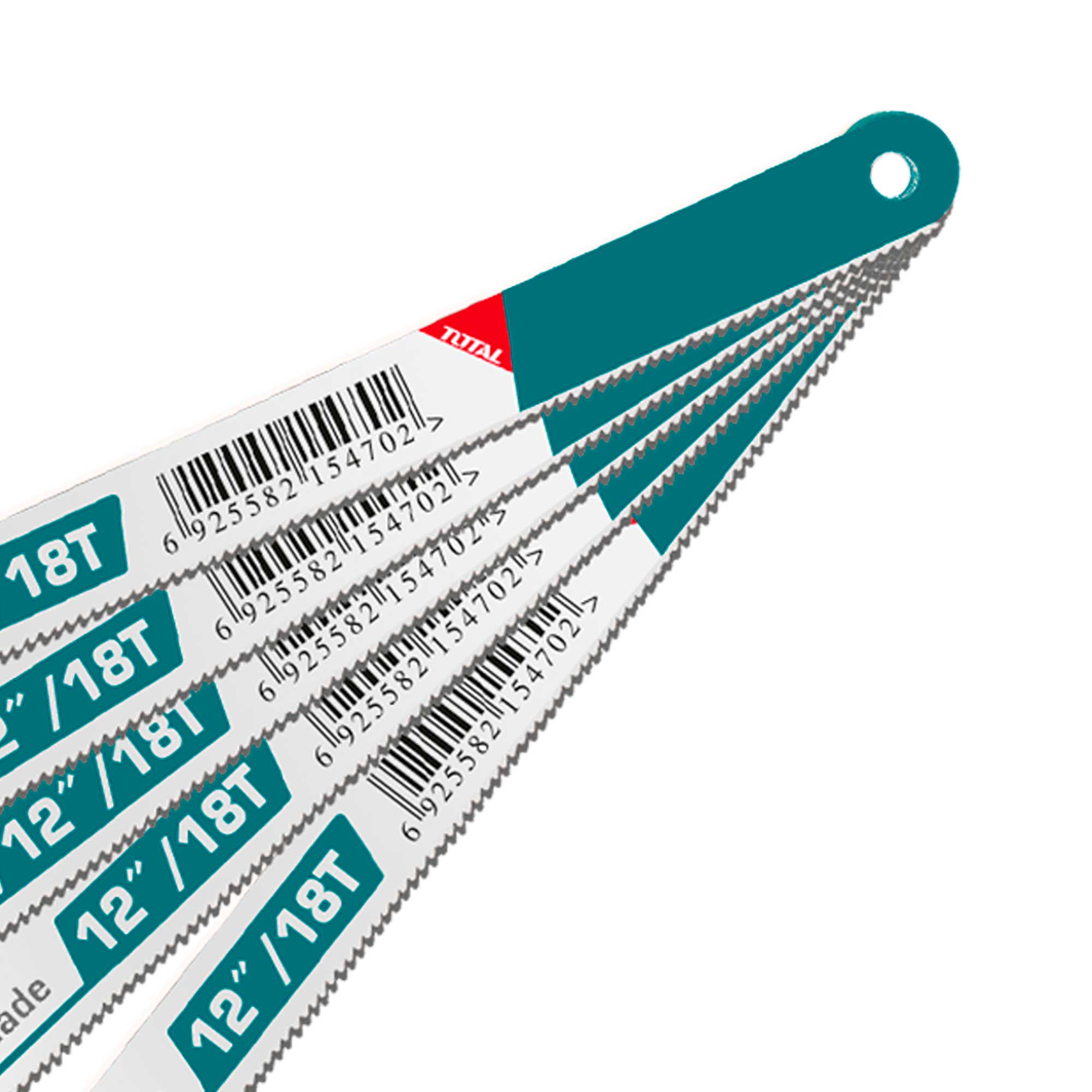 Set bimetalskih rezil za ročno žago za kovino 300mm /M42+D6A /5pcs /INDUSTRIAL (THTKT57185)