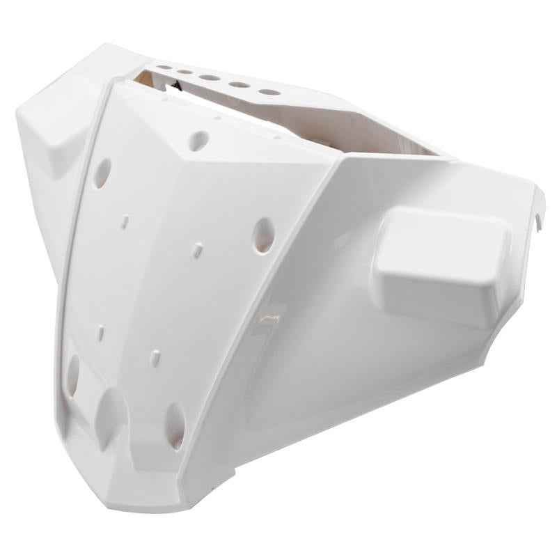 Plastika krmila sprednja - bela - Longjia Pista - skuter