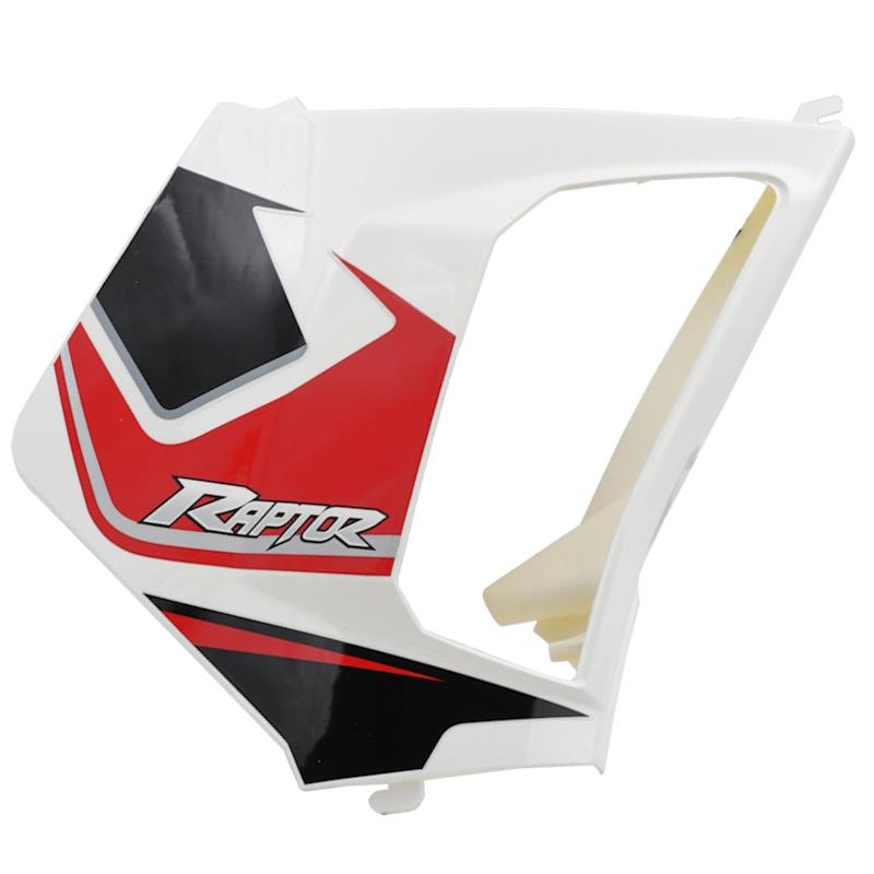 SPODNJI DEL MASKE DESNA - BEL RDEČ - LONGJIA RAPTOR