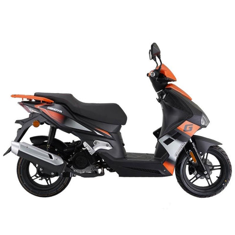 SKUTER VIPARD GENOVA 45 km/h - ČRN/ORANŽEN