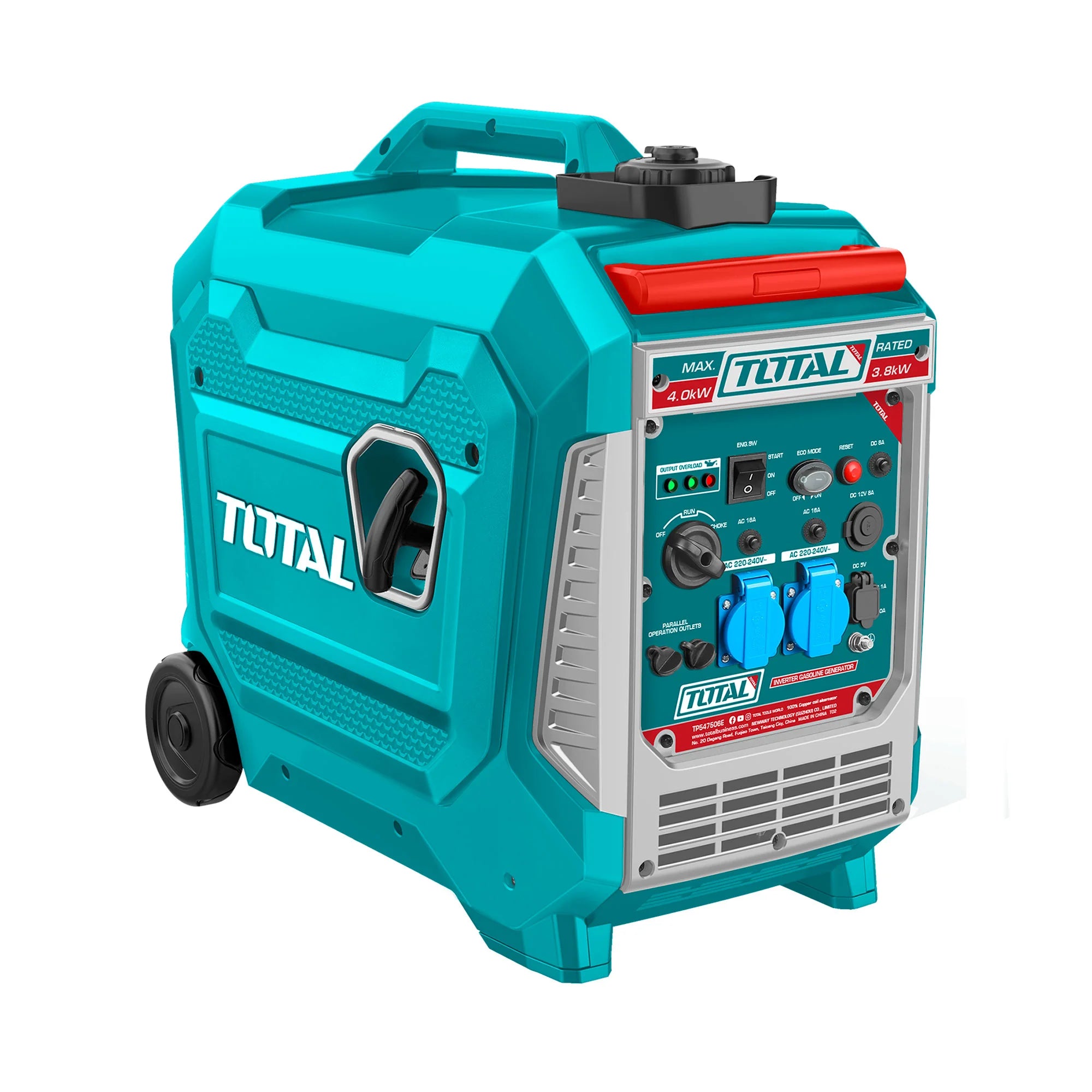 Inverterski bencinski generator 4KW/12L/ INDUSTRIAL (TP547506E) TOTAL
