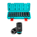 10-delni set 1/2″ nastavkov za udarni ključ 2102L / INDUSTRIAL (THKISD12102L) TOTAL