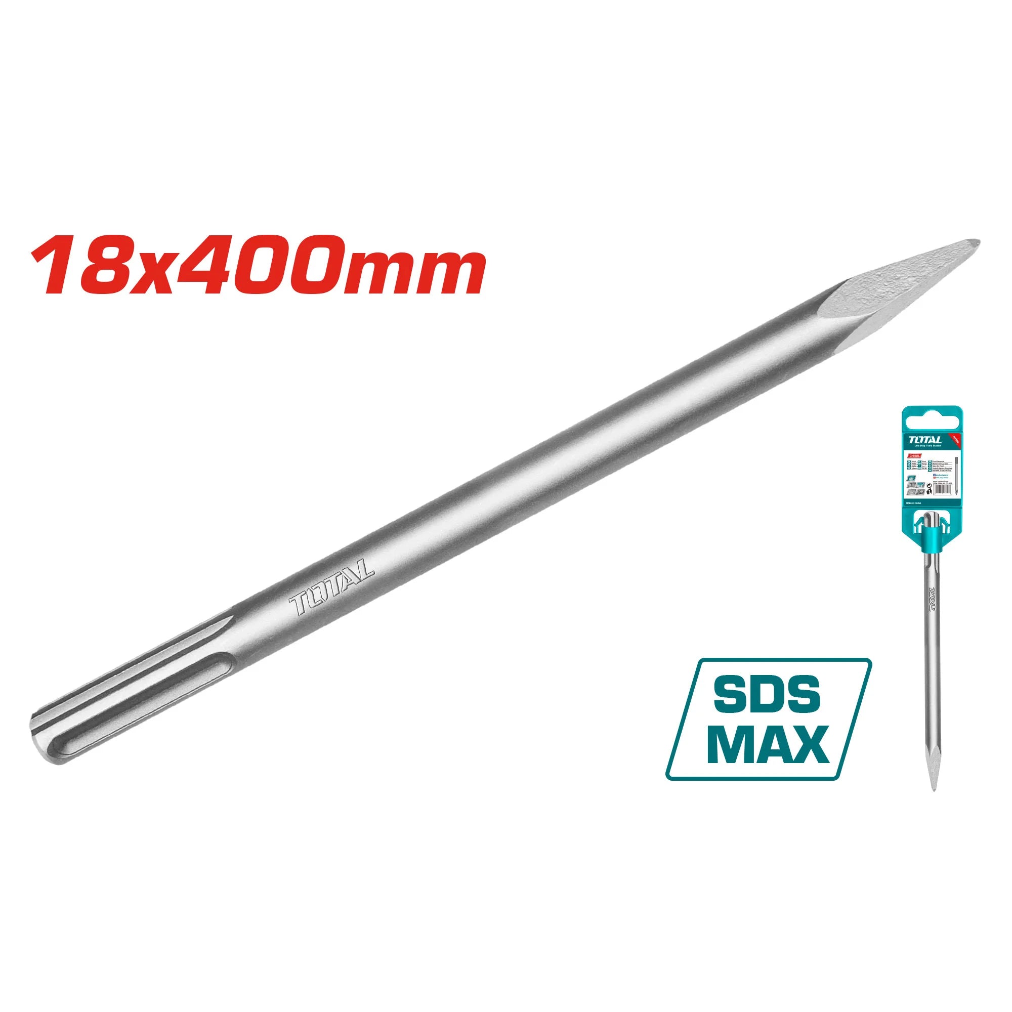 SDS max dleto 18x400mm (TAC1521182) TOTAL