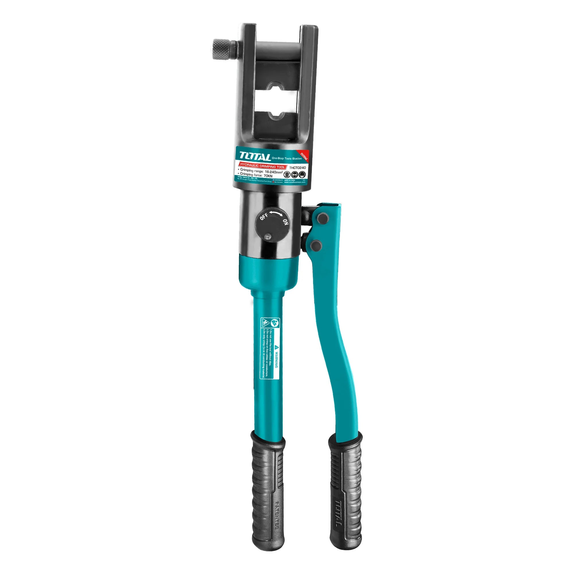Hidravlične krimp klešče za stiskanje Cu16-240mm /70KN (THCT0240) TOTAL