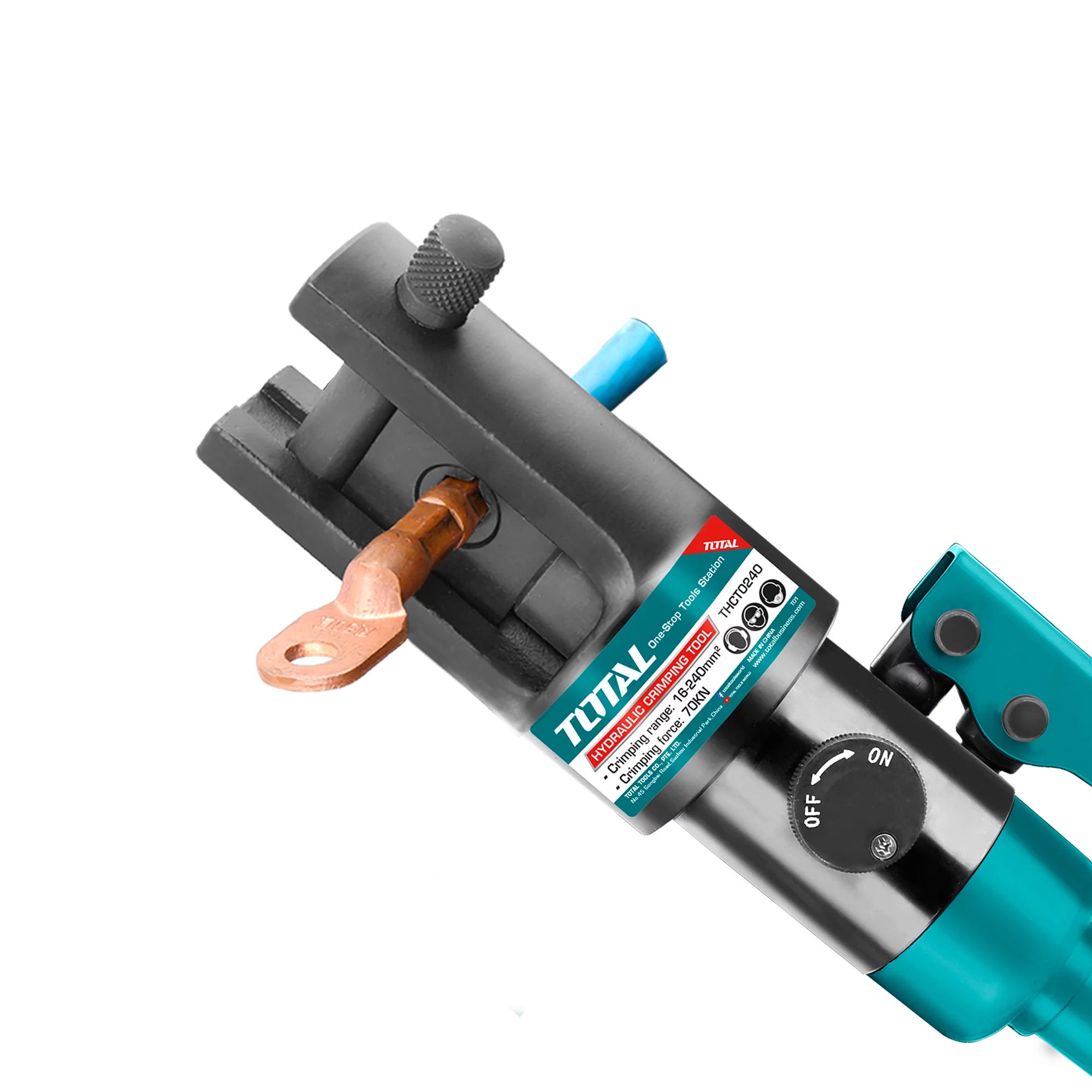 Hidravlične krimp klešče za stiskanje Cu16-240mm /70KN (THCT0240) TOTAL