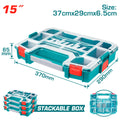 Plastični organizator za vijake 370x290x65mm (TPBX1151) TOTAL