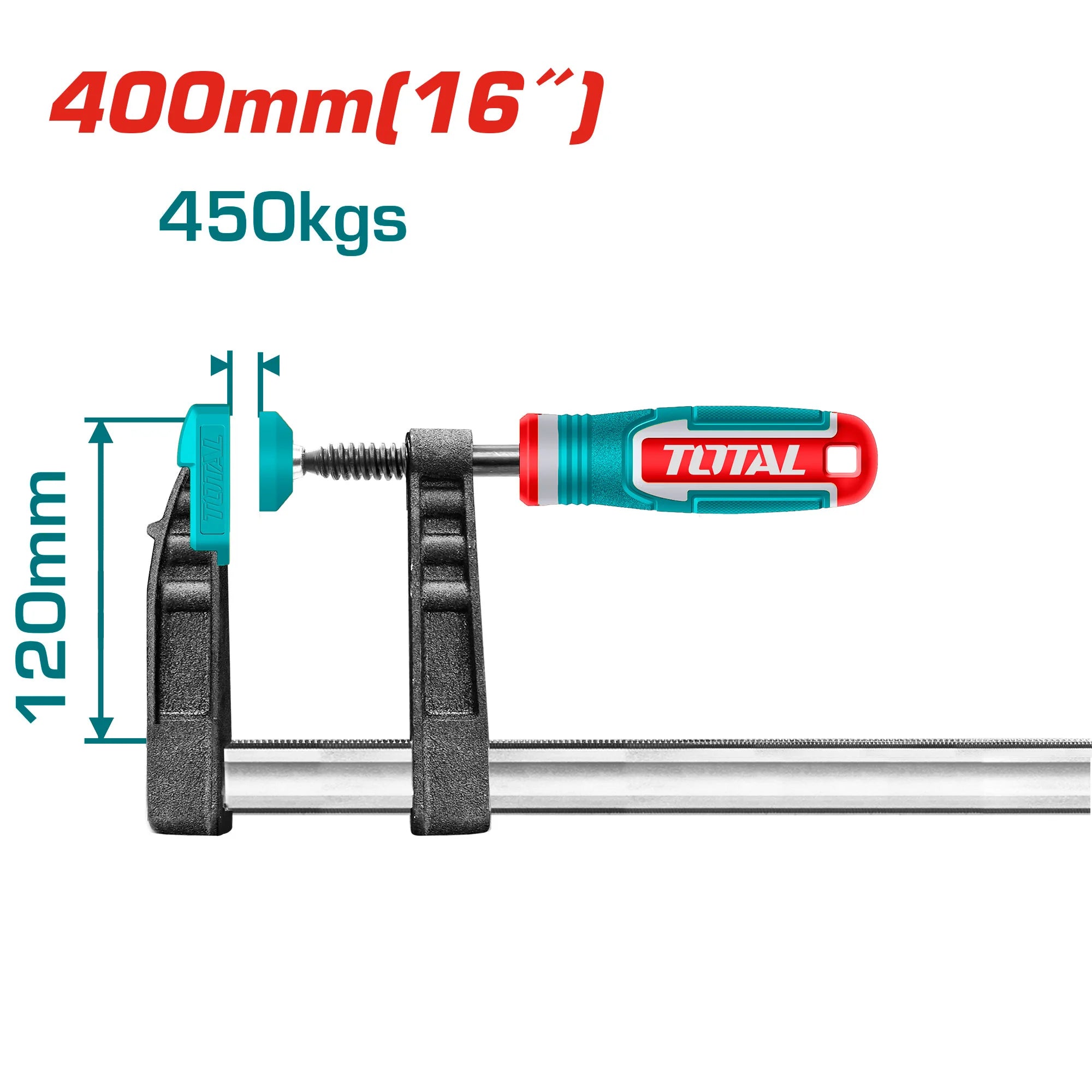 Spona univerzalna 400mm/ INDUSTRIAL (THT1321202) TOTAL