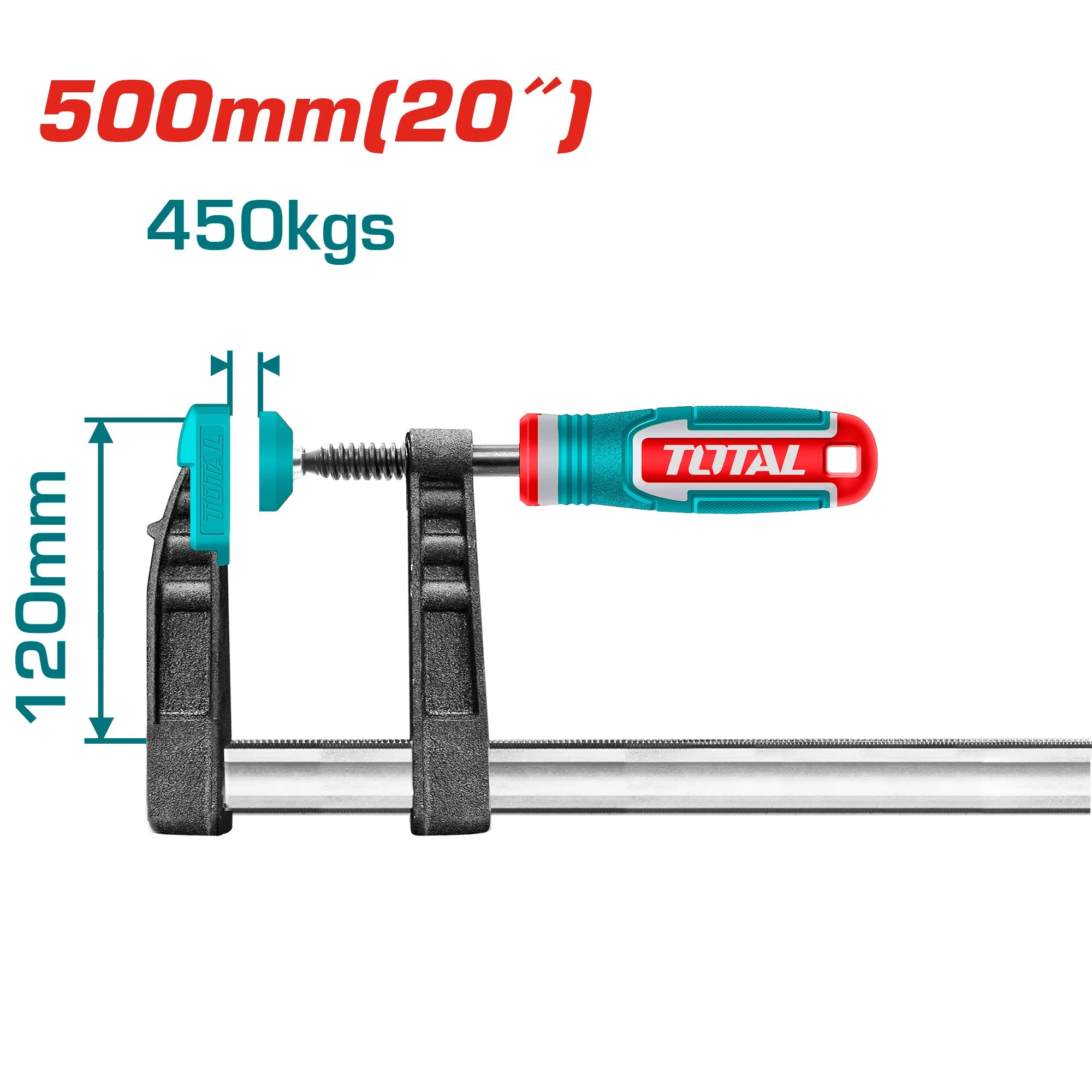 Spona univerzalna 500mm/ INDUSTRIAL (THT1321203) TOTAL