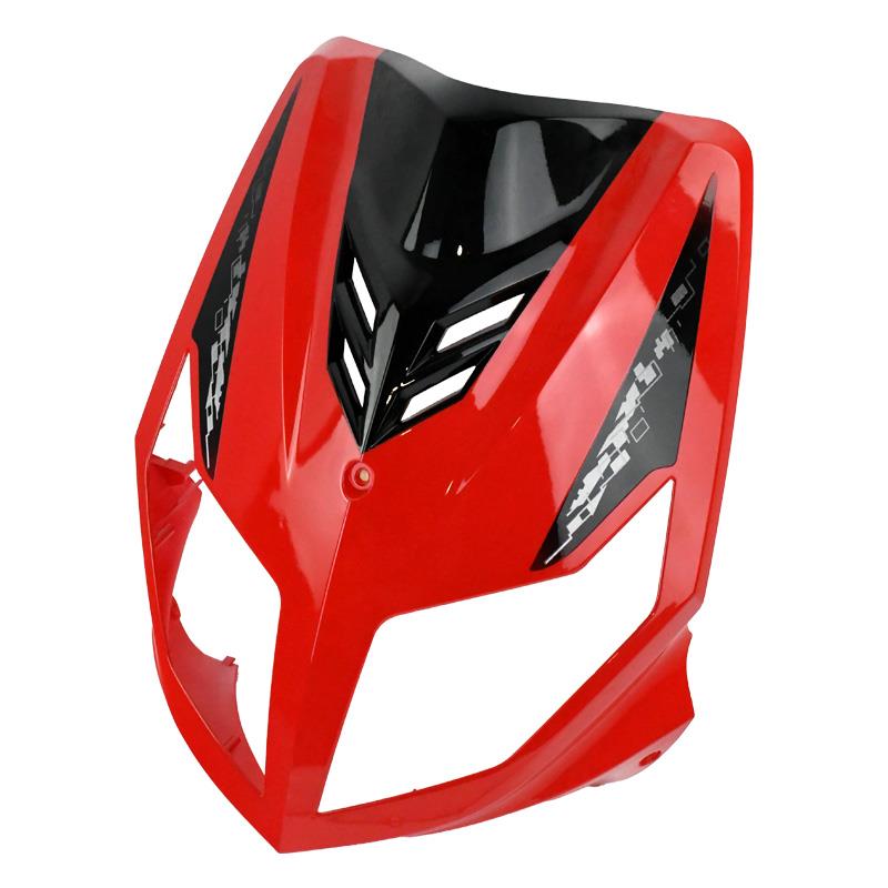 Maska Baotian Eagle rdeča - skuter