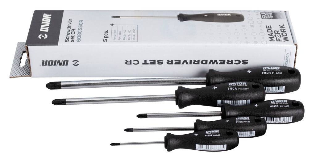 Unior izvijači križni CR  Art.608CS5CR 5x PH (617028)