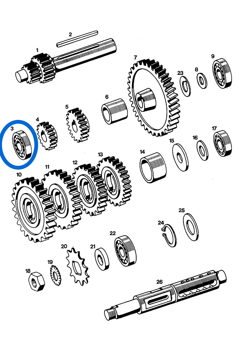 Ležaj 12x32x10 6201 2rs Codex