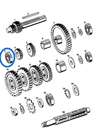 Ležaj 12x32x10 6201 2rs Codex