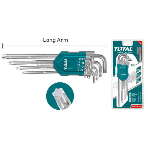 9-delni set TORX ključev LONG / INDUSTRIAL (THT106392)