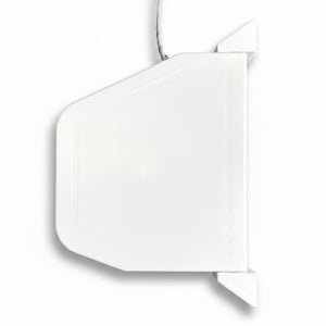 Avtomat za rolete za okna ali vrata Bele barve s trakom 5m