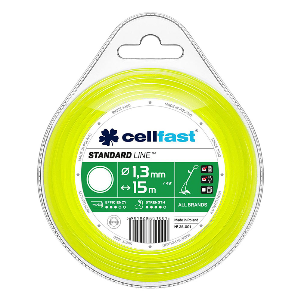 CELLFAST NITKA ZA KOSILNICO Najlon, okrogla. 2,0mm/15m