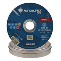 WEILER PLOŠČA REZALNA ZA JEKLO Professional, Metalynx PRO. Kov.emb. 1 kos (115x1,0x22 A /10kos-125x1,0x22 A /10kos)