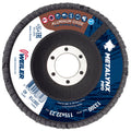 WEILER DISK LAMELNI "LBD" Za brušenje jekla, raven, Metalynx Pro. 10 kos (115 A-60 R-180x22,23 A80)