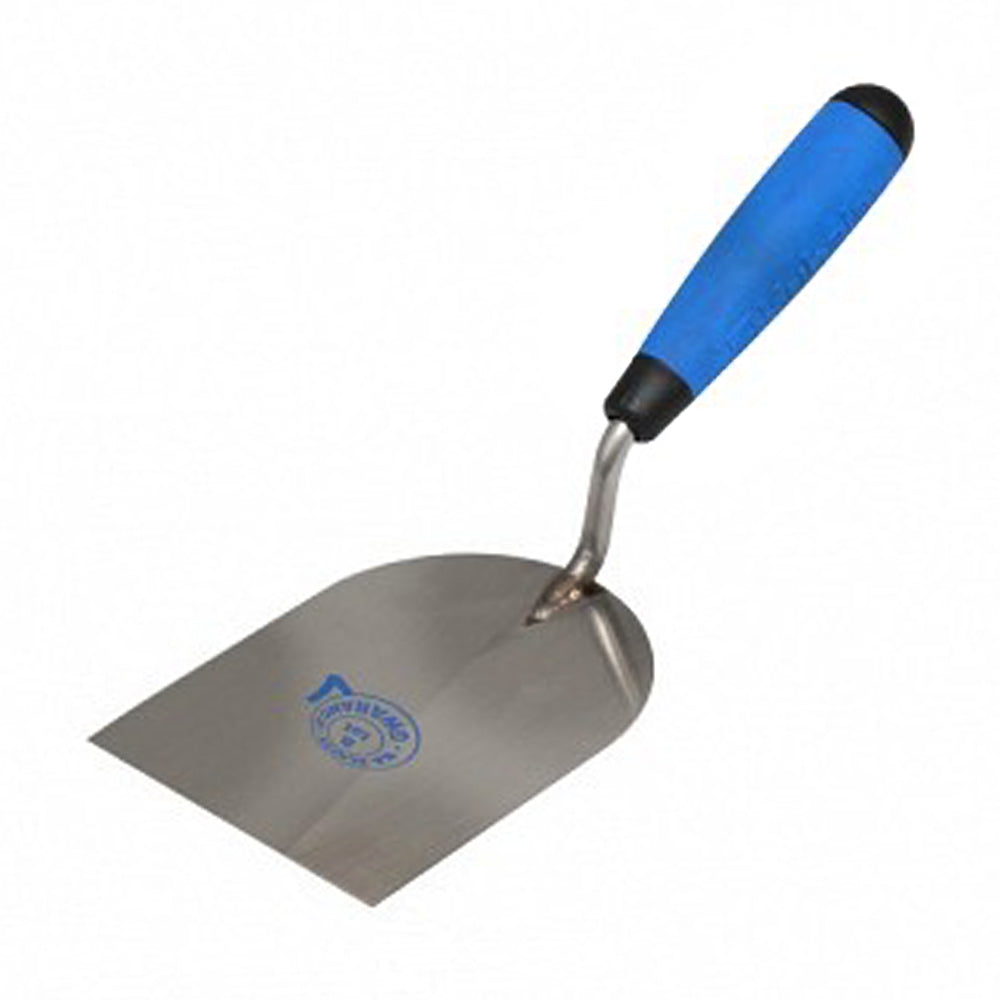 KUBALA LOPATICA ZA MAVČENJE Raven vrat, ročaj K2 PVC, inox. (60 mm-100 mm)