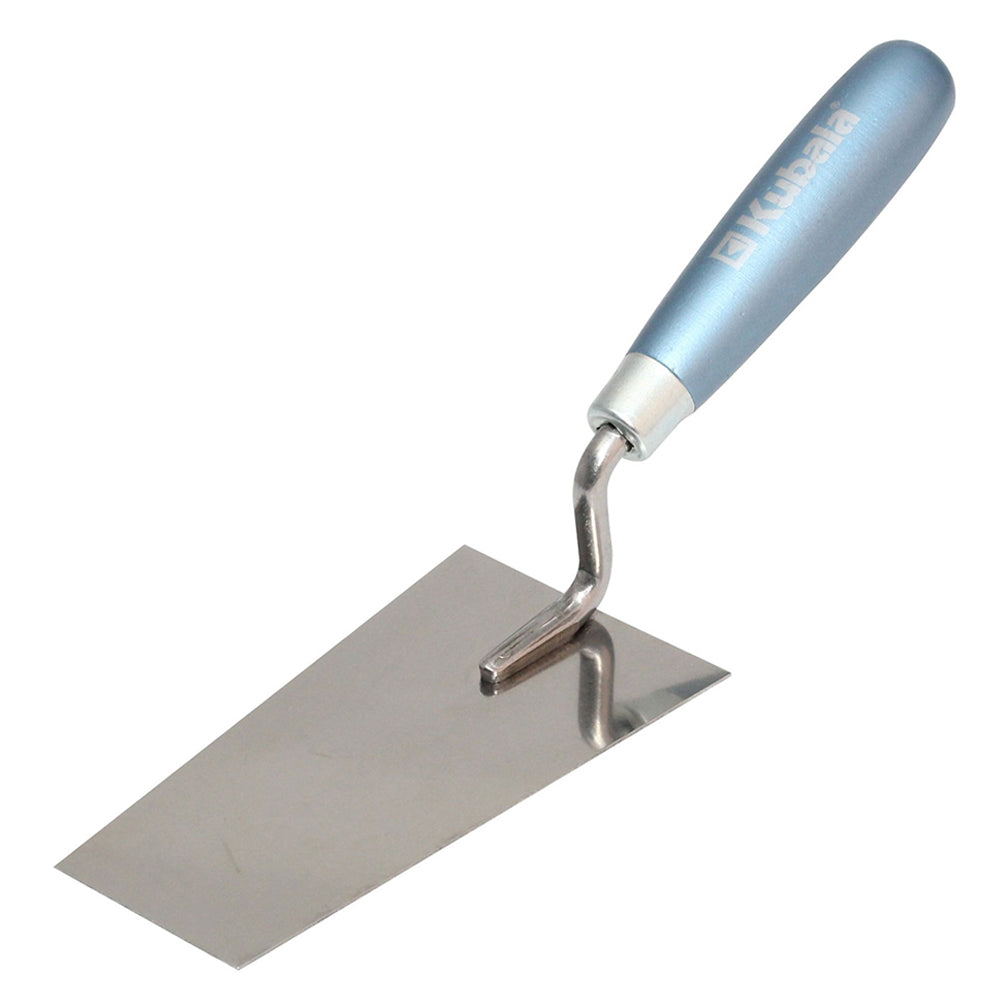 KUBALA ŽLICA ZIDARSKA VARJENA OGLATA Lesen lakiran ročaj, raven vrat, inox. (145 mm-180 mm)