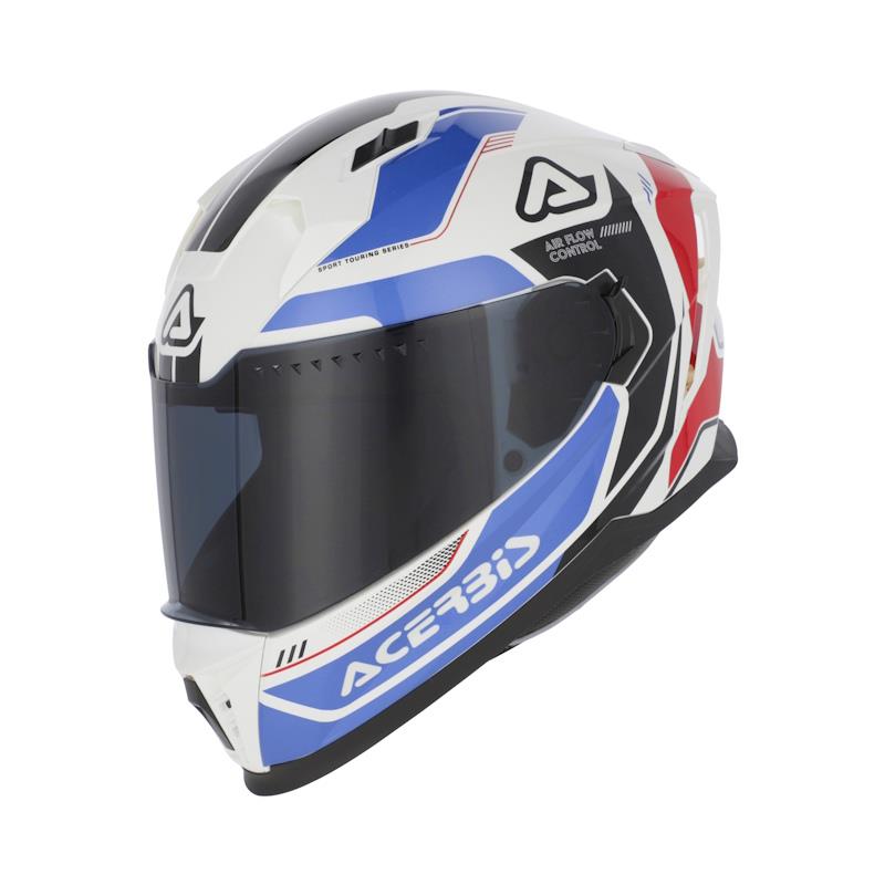 ČELADA ACERBIS X-WAY 2206 GRAPHIC - BELA