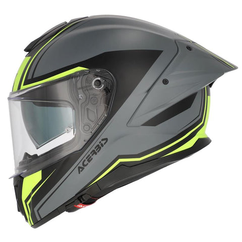 ČELADA ACERBIS TARMAK-X - SIVA / RUMENA