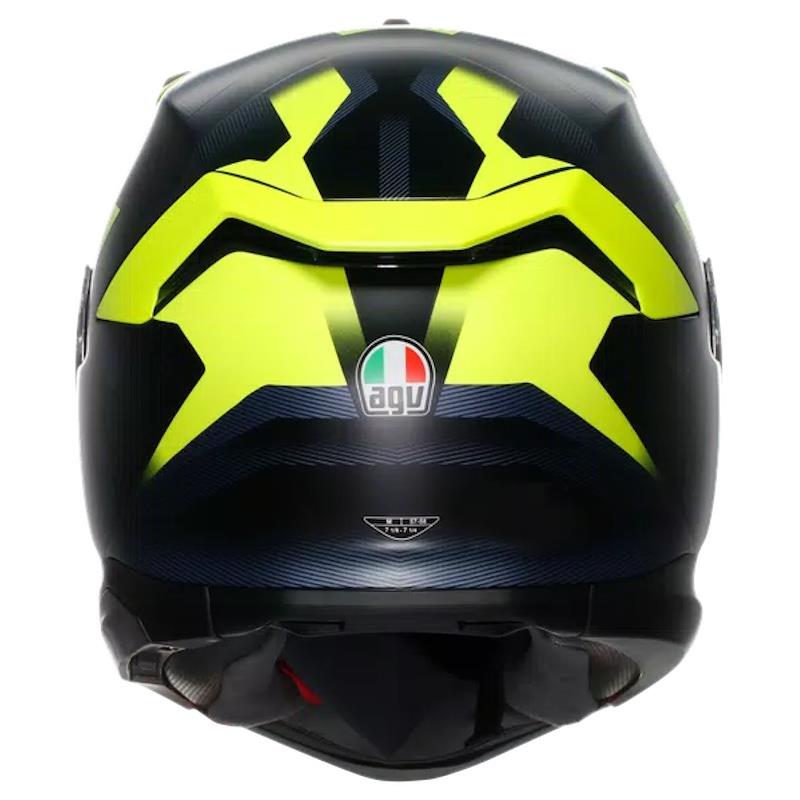 MOTORISTIČNA ČELADA AGV K7 GLIMPSE - RUMENA