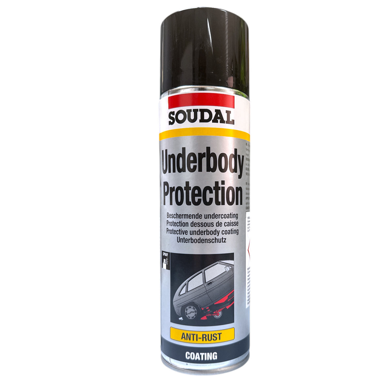 SOUDAL Talna zaščita bitumen sprej (underbody protection) 500ml Črni