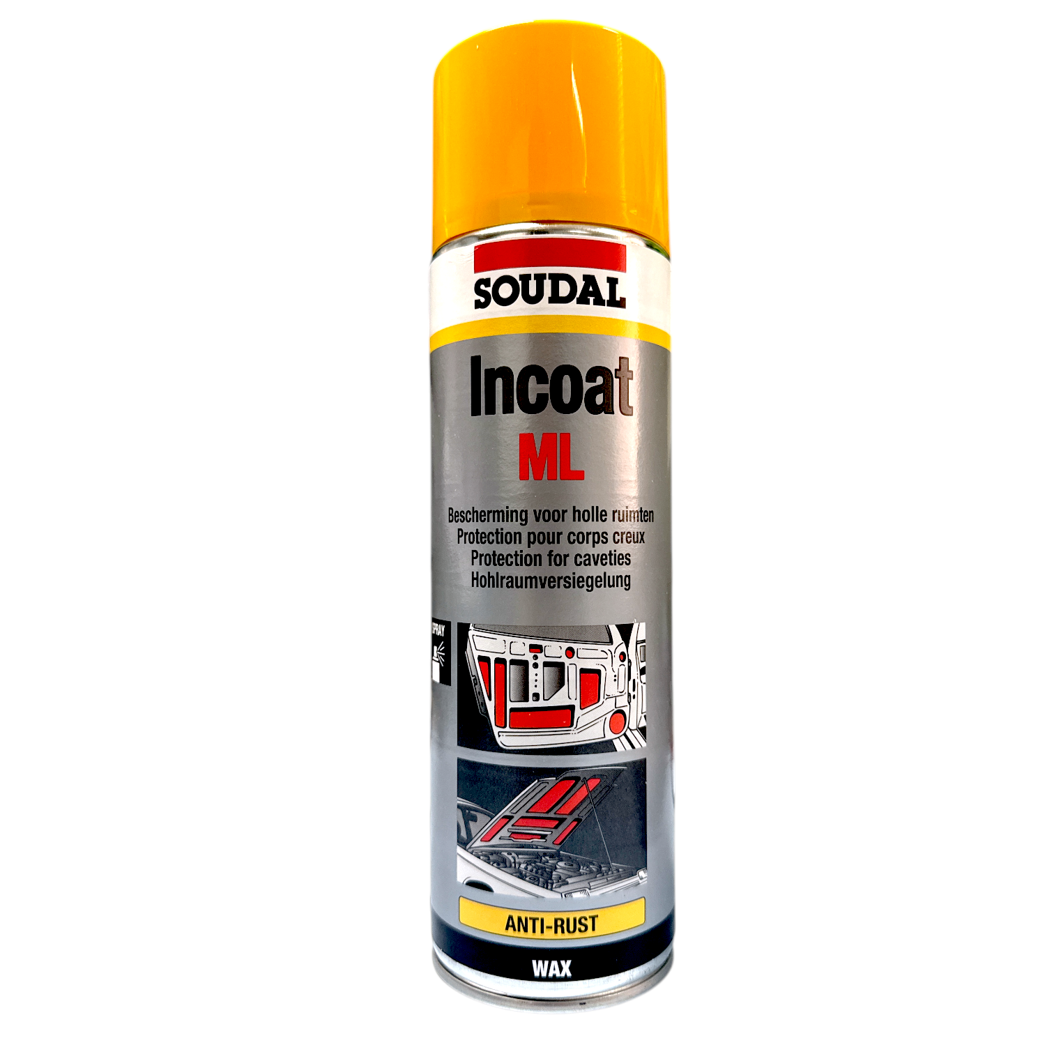SOUDAL Incoat ML, aersoal (Notranja zaščita v spreju) 500ml