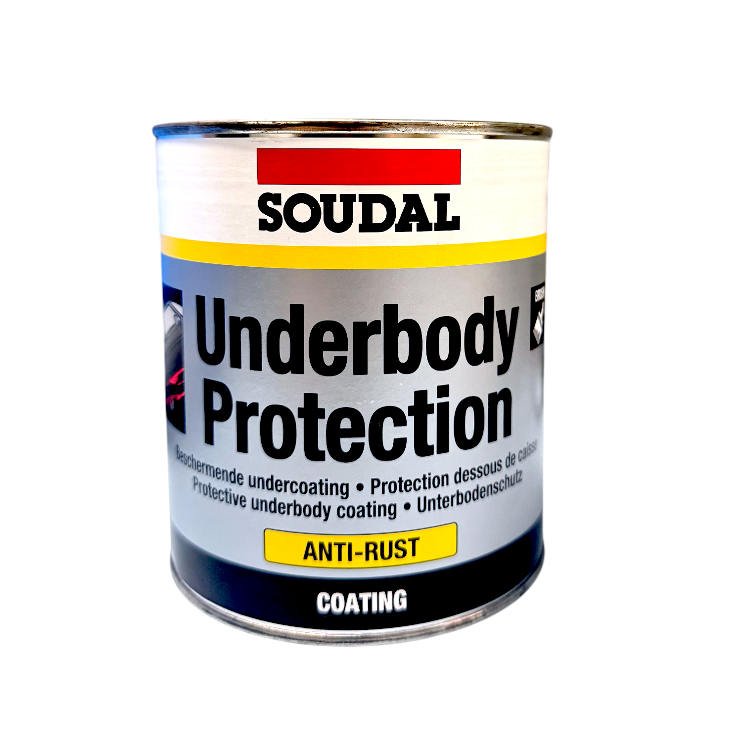 SOUDAL Talna zaščita Bitumen pasta (Underbody protection - brush) 1kg