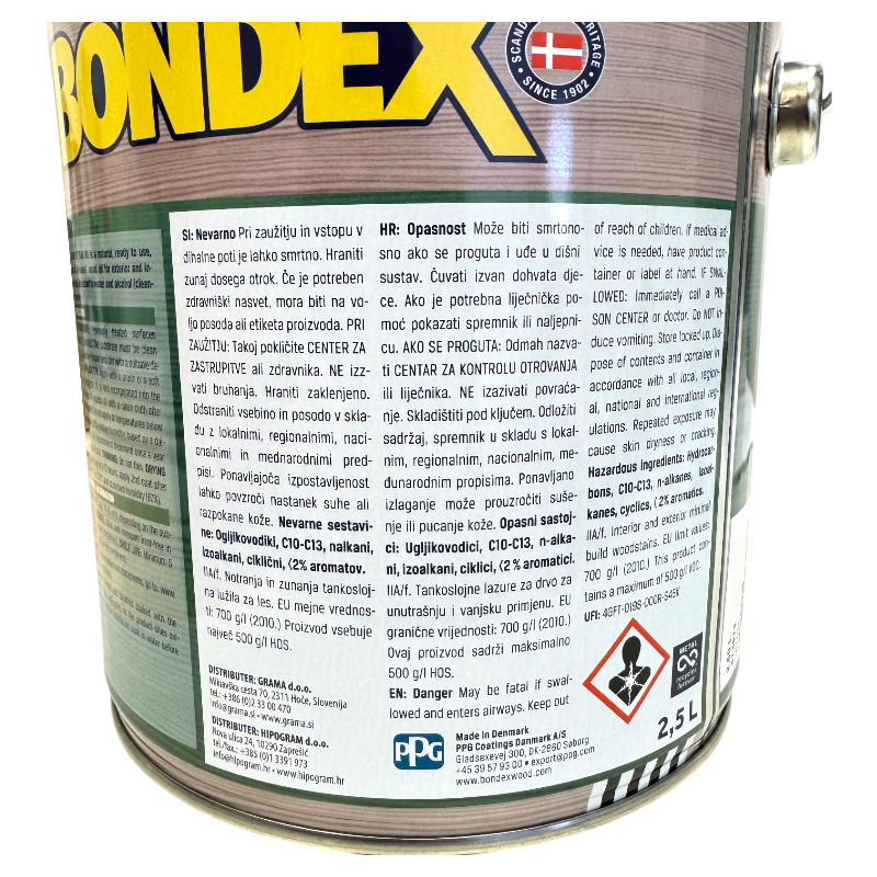Bondex Tikovo olje brezbarvni 2.5L