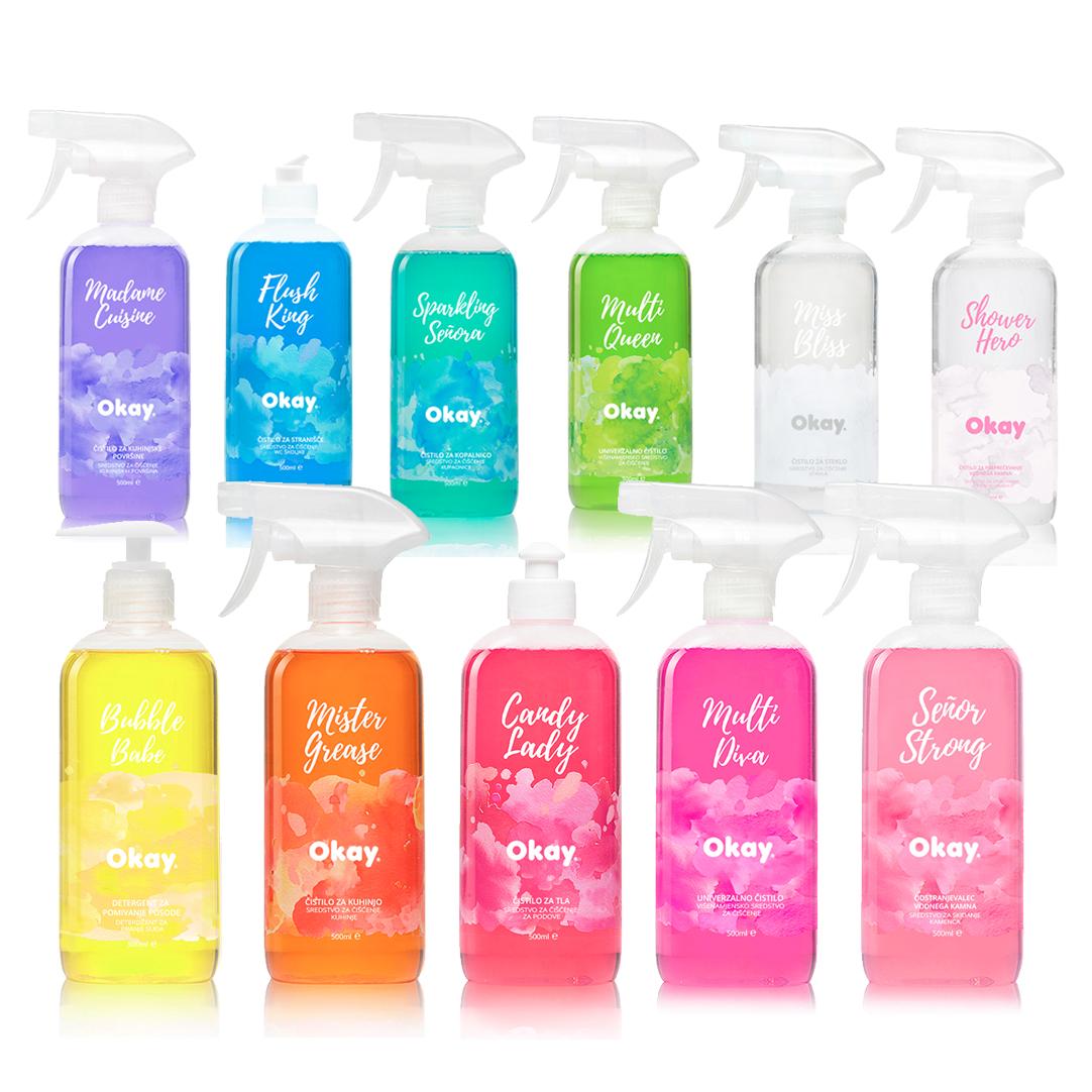 Okay set čistil #CleanFreak