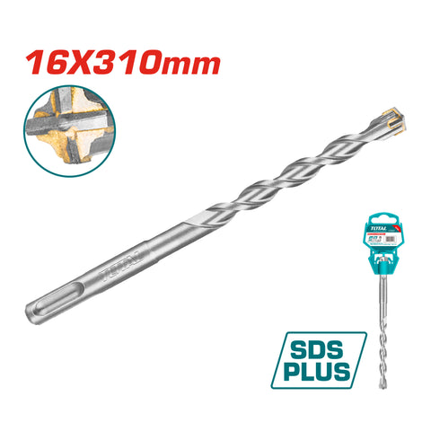 SDS plus sveder 16x310mm /križna konica /INDUSTRIAL (TAC311604C) TOTAL