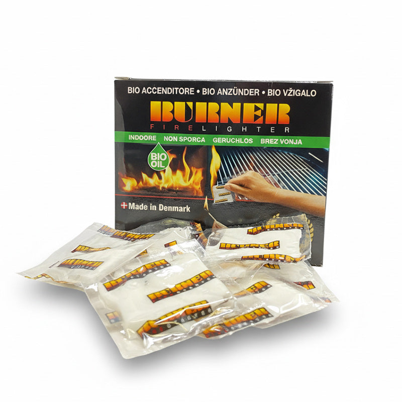 Vžigalne kocke Burner bele (24 kosov)